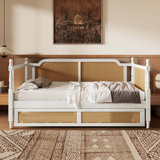 Upholstered Smart LED Bed Frame With Adjustable Height Headboard,No Box Spring Needed,Easy Assembly