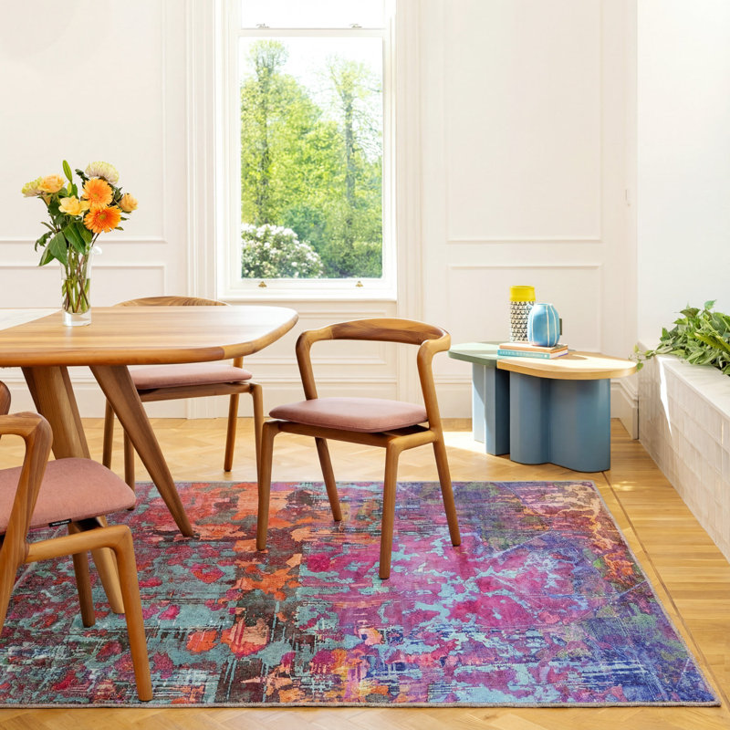 Tenicka Abstract Cotton Machine Tufted Area Rug, 280cm x 380cm