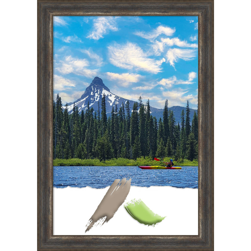 Chazney Picture Frame, 20" W x 30" H, Charcoal