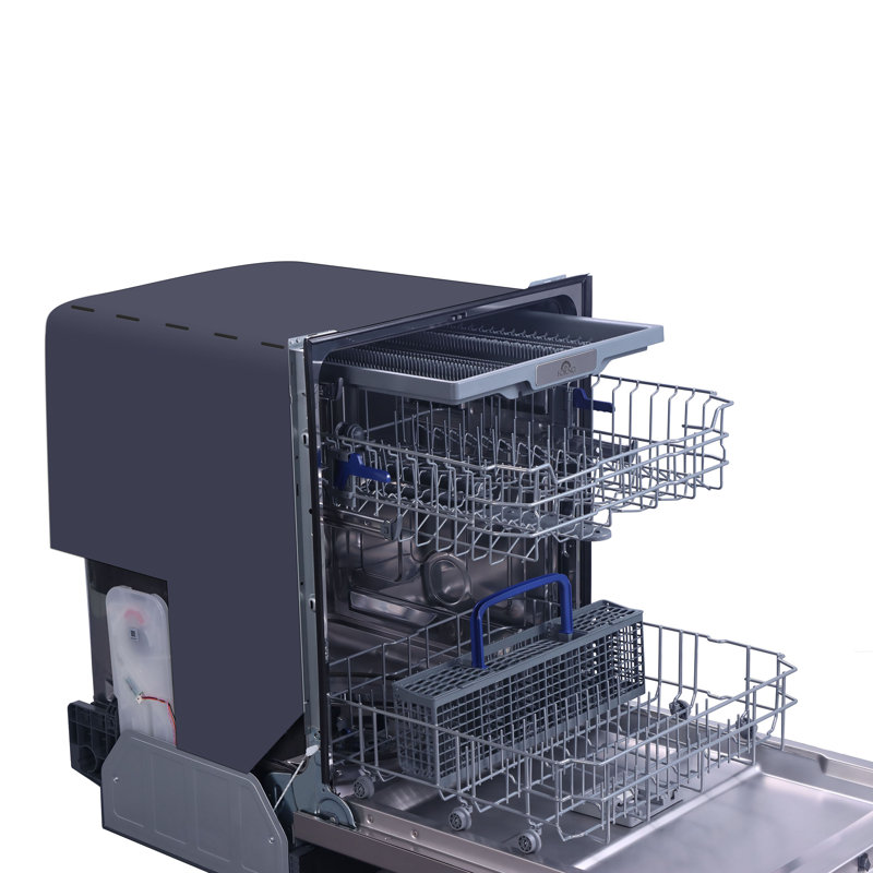 Forno Lucente 24 in. Built-in Tall Tub Dishwasher, 49dBA, Fingerprint-Resistant, Delay Start, Stainless Steel
