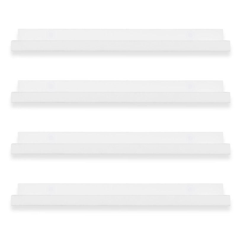Tablette flottante 4 pièces