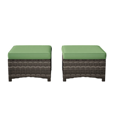 Meyly Upholstered Outdoor Ottoman