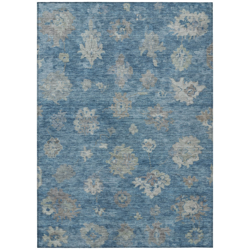 Machine Washable Indoor/Outdoor Chantille ACN2305 Global Rug, Rectangle 10' x 14'