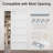 80" White MDF Sliding Closet Door With Hardware Kit, Assembled Need 5-Panel Style Solid Core（Assembly need）-115300923