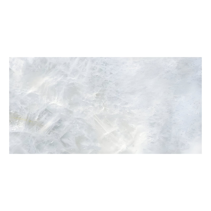 Splendor 24 po x 48 po Carreau de mur et de sol en porcelaine bleu ciel givré Lappato (paquet de 15,5 pieds carrés / boîte) - paquet de 2
