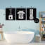 Ensemble de 3 cadres flottants Wash & Dry Ornate Letters, design par Marcus Prime-1949202198-1949202201