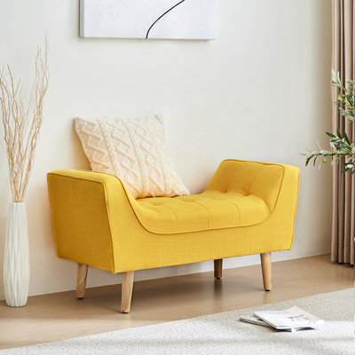 Sabine Chenille Upholstered Bench