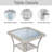 Wicker 6 - Person Patio Conversation Set with Cushions-835487660-835487661