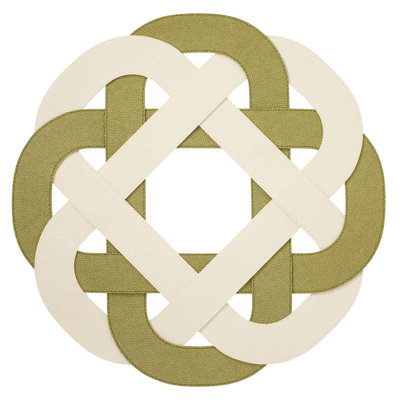 Primrose 100% Pthalate-free Vinyl Round Placemats