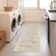 Vintage Distressed Non Slip Washable Area Rug(Beige)