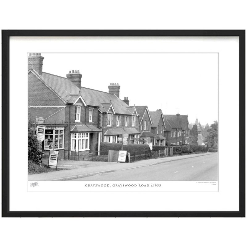 Grayswood, Grayswood Road C1955 by Francis Frith - Single Picture Frame Print, 60cm H x 80cm W x 2.3cm D