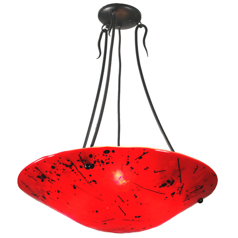 Plafonnier semi-encastré 3 lumières metro fusion luce rossa