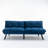Navy Blue Convertible Folding Modern sofa Bed