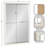 Chayanna Beaded Rectangle Bathroom Wall Mirror-649351765-649351760