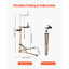 Support de réparation de vélo, Max. Support de travail à bicyclette robuste de 110 lb avec hauteur ajustable de 40,3 à 59,4 po et grand plateau à outils, support d'entretien Ebike pliable, atelier de mécanique à domicile pour vélo de route