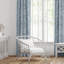 Shellabrate Cornflower Cotton Grommet Top Drapery Panel Set of 2-624304964