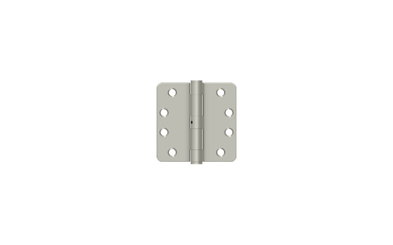 Steel Butt Bearing Hinge, Brushed Nickel