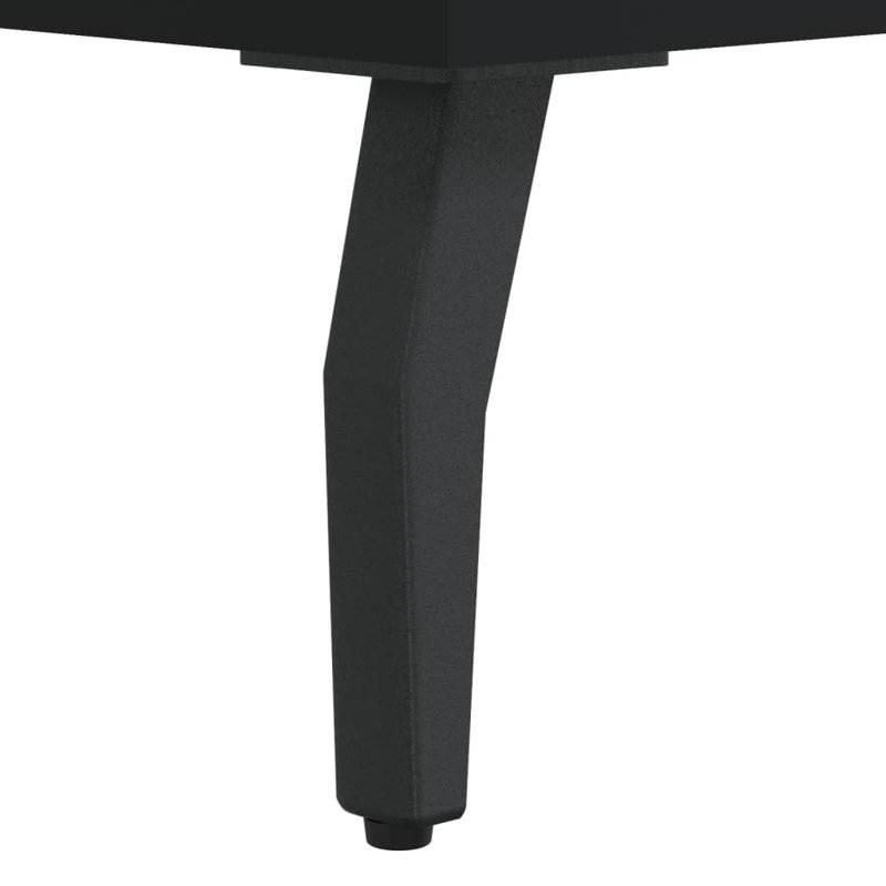 Mearle 40cm W Iron Bedside Table, Black, Individual