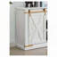 Table de salon de style rustique blanc antique 1pc