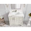 Meuble-lavabo simple 36 po avec comptoir en quartz Aberdeen-101128732