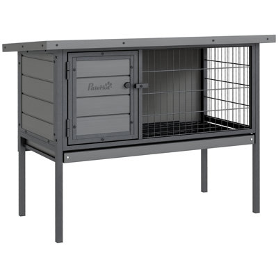 Lockridge Weather Resistant Small Animal Hutch,wood
