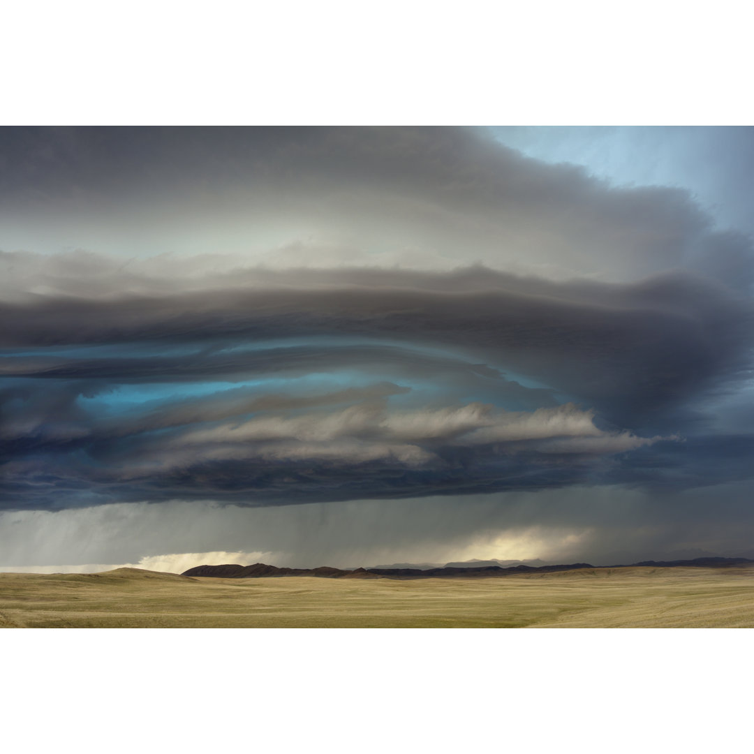 Supercell Thunderstorm von Antonyspencer - Leinwandbild