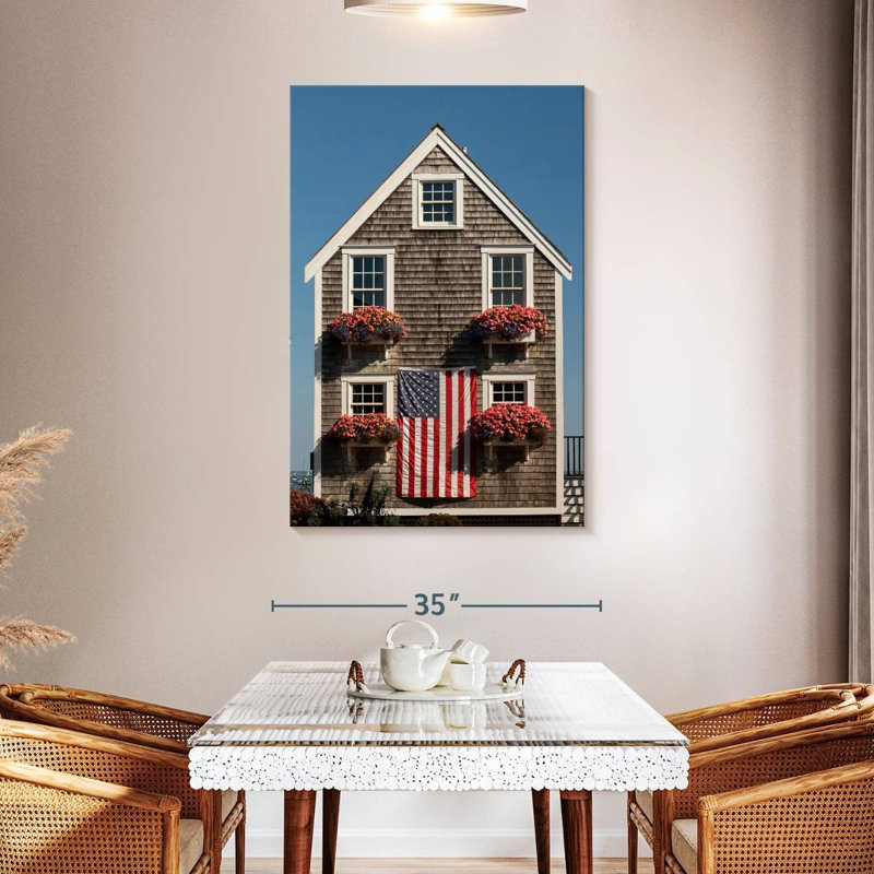 Lilie House Portrait, 48" H x 32" W