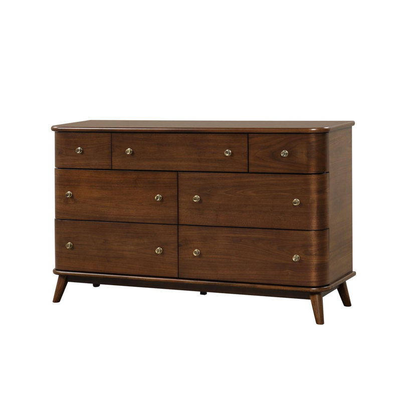 Commode 7 tiroirs avec miroir Clyve