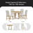 4 - Person Extendable Trestle Dining Set-1025976393