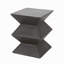 Table d'appoint d'extérieur en béton léger