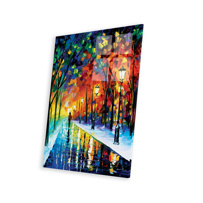 Frozen Path - peinture sans cadre