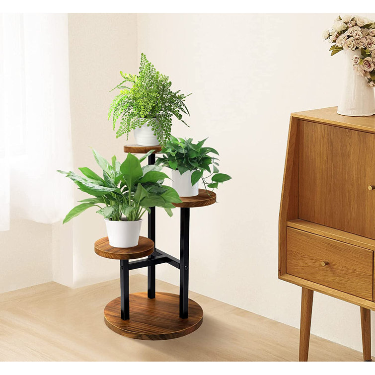 Round Multi-tiered Plant Stand