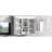 Bathroom Wall Mounted Saver, White, Adjustable Shelf Storage Solution Vase, Shelving For Small Items