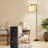 Haileyville 64'' Arched Floor Lamp with Remote Control and Bulb Included-517496316
