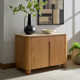 Stone Accent Cabinet