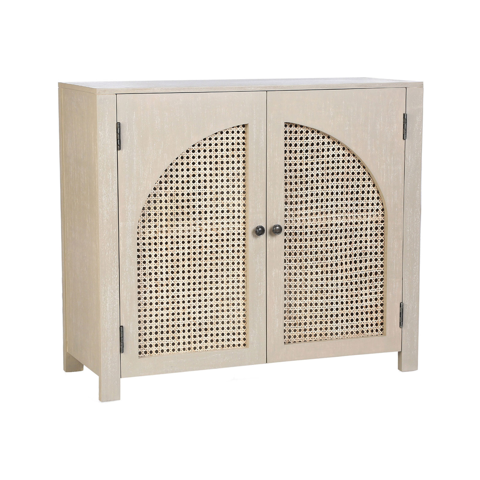 Tyche 2 -Door Storage Cabinet, Beige