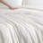 Vera Wang Crinkle Solid White Duvet Cover Set-123353126
