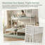 Très grand lit superposé simple avec structure en métal, conception blanche, simple et polyvalente, pouvant accueillir confortablement 3 personnes, un incontournable pour toute chambre à coucher.