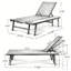 ENSEMBLE DE 2 CHAISE-EAU WATERLOO