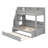 Bunk Bed With Storage Staircase, Trundle-801938681