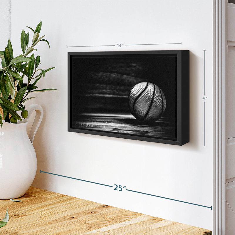 Impression sur toile Basketball, H 13 po x l 9 po
