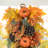 25"H Fall Pumpkin Leaf  Teardrop