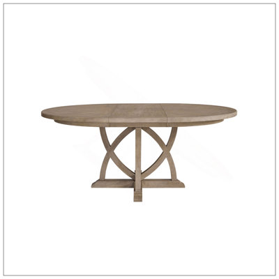 Table de salle à manger ronde extensible