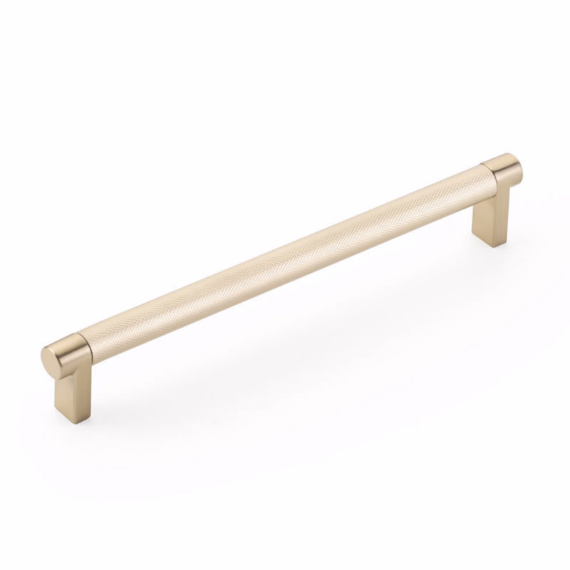 Select Cabinet Pull Bar / Handle Pull, Satin Brass, 8" Center to Center