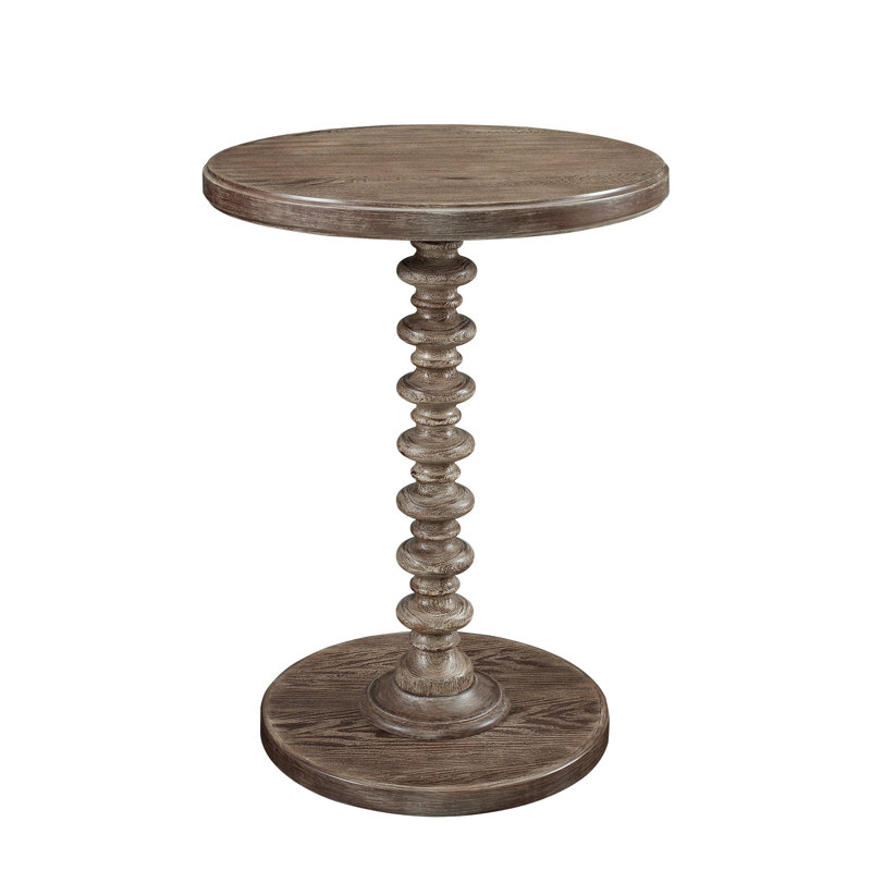 Fiama End Table, Driftwood, 22.25" H x 17" W x 17" D