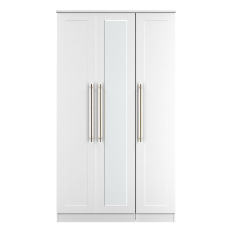 Fully Assembled 3 Door Wardrobe