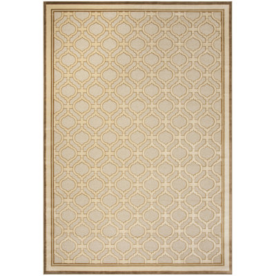 Ellis-James Martha Stewart Hand Tufted Viscose Pile Geometric Rug