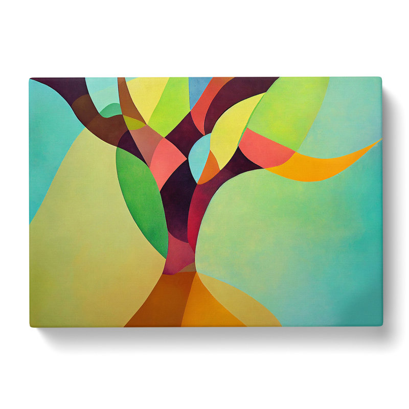 Refined Abstract Tree - Wrapped Canvas, 40cm H x 60cm W x 3cm D