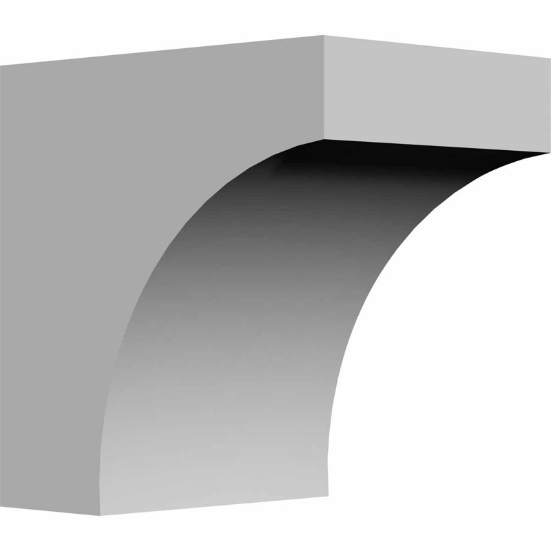 Stockport 7.25'' H x 7.25'' W x 4.5'' D Urethane Bracket (Set of 6)