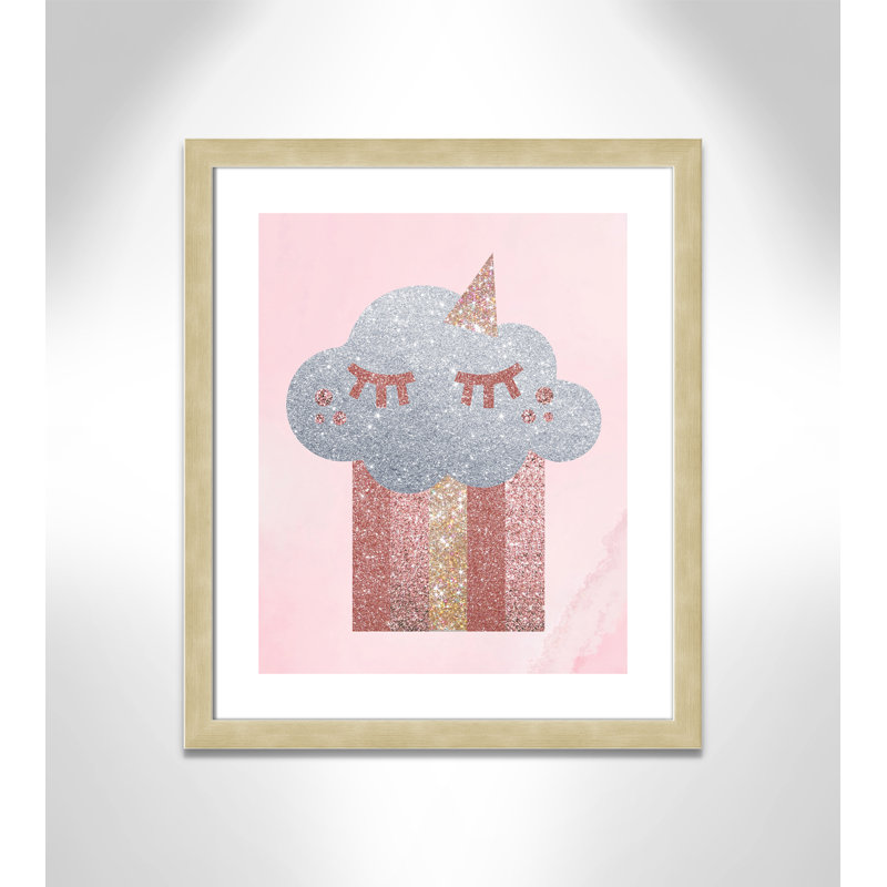 Paillettes, H 26,5 po x l 22,5 po x P 0,63 po, Encadré plat champagne